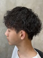 ルーメン 岐阜(ROOO MEN)&nbsp;メンズカット刈り上げマッシュシャドウパーマ