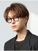 黒髪リクルートフェザーショートフェザーパーマ韓国マッシュ