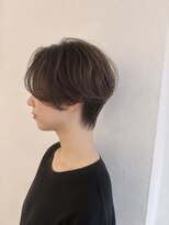 グランツヘアデザイン 四谷(GRANZ hair design) くびれ 前下がりハンサムショート