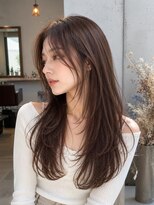 バグズ ヘアデザイン 桔梗が丘店(Baguz HAIR DESIGN) 髪質改善くびれレイヤー韓国ロングシースルーバング美髪