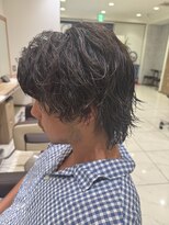 アッシュ 下丸子店(Ash) サーフカールセンターパート波巻きツイストスパイラル無造作