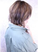 福山市　ボブ　ショートボブ人気Caaryローライトバレイヤージュ