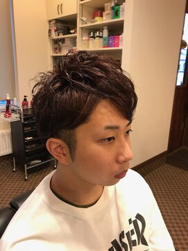 理容 うめむら ゆるめスパイラルパーマ