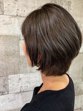 オンリエド ヘアデザイン(ONLIed Hair Design) 【ONLIed】こなれたカジュアルショートスタイル