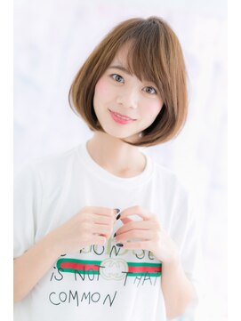 ミック 日暮里店(miq) ひし形フォルム★小顔ボブb