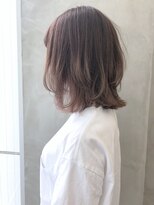 ソーコ 渋谷(SOCO) *SUN夏耳かけインナーピンクベージュミディアムレイヤー