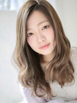 アグ ヘアー ボニー 三田駅前店(Agu hair bonny) 透明感カラーで魅せる綺麗めウェーブロング