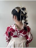 可愛すぎるエモすぎるヘアセット
