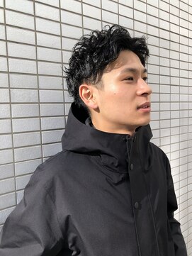 キャラ 池袋本店(CHARA) メンズ無造作パーマ《池袋／メンズパーマ／無造作パーマ》