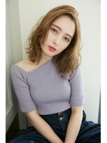 フィガロ デュデュ 新石切店(Figaro DOU DOU) 【figaro】ミディアムかきあげ前髪