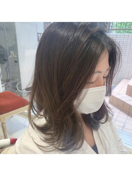 アッシュ 武蔵小金井店(Ash) \バレイヤージュカラーにONカラー/