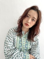 ヘアーアンドメイクトラスト(HAIR&MAKE TRUST)&nbsp;ミディアムヘア/イルミナカラー/ベージュカラー/ピンクカラー