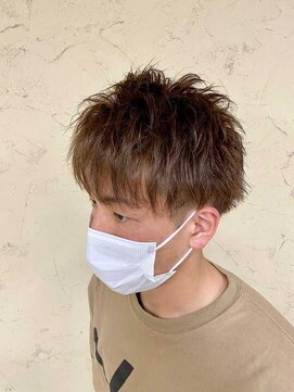 バルス(BLS) メンズ王道ショートマッシュ【藤枝/髪質改善/デザインカラー】