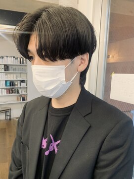 バイフィフス 原宿/表参道(by fifth) ◇センターパート ニュアンスパーマ 韓国ヘア 前下がり