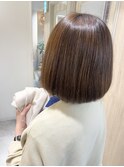 艶ボブ髪質改善カラー♪Narito