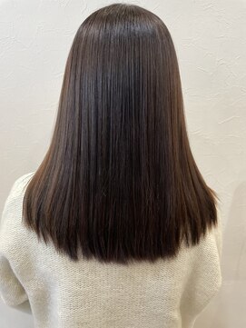 アイム(aim) aim#ファイバープレックス縮毛矯正＃ナチュラル