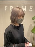 ▽ハイトーングレージュカラー