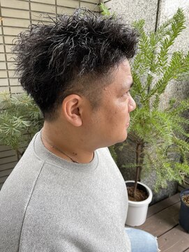 ダブル(W) 【hair salon W】メンズツイストスパイラル