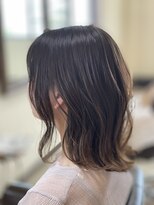 アンダンテヘアケアアンドデザイン(Andante HAIR care&design) 透明感ゆる巻きミディアム