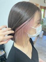 ヘアーデザインサロン スワッグ(Hair design salon SWAG) inner coral pink