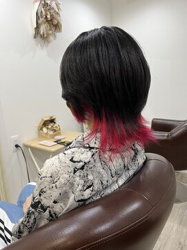 ラムーア(Rahm.) ウルフ×インナーカラー