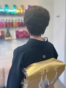 ジラ ヘアアンドメイク(girra HAIR&MAKE) 黒留袖