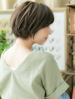 カバーヘア ブリス 志木南口駅前店(COVER HAIR bliss)&nbsp;■ダークアッシュモードラフマッシュヘアー51志木30代40代50代