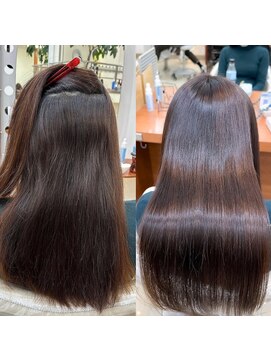 アッシュ 二子玉川店(Ash) シルキーストレート/髪質改善縮毛矯正