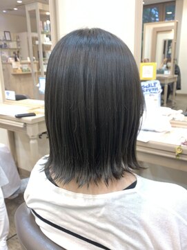 アルターリール(aL ter Rire) 切りっぱなしボブ/エアリーロング/美髪/ピンクブラウン/福原遼華