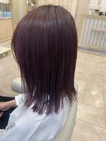 アッシュ 仙川店(Ash)&nbsp;ピンクカラー　ピンクブラウン　ピンクベージュ　セミディ