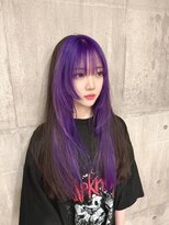 ワンズ リー 上大岡店(One's ly)&nbsp;レイヤーカット/ウェットヘア/オリーブベージュ[上大岡]