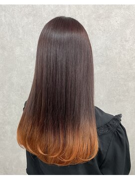 アン ブリーチ 大宮駅東口店(UN BLEACH) 【グラデーションカラー♪♪】オレンジカラー♪♪