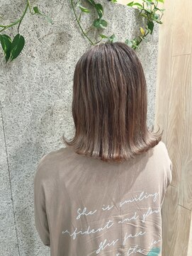 ブロッサム 保谷(Blossom) 20代30代40代大人可愛いミルクティーベージュハイライト