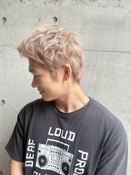 ヘアーデザイン アルエ(HAIR×design ARUE) スパイキーショート/ホワイトミルクティー