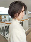 丸みショート/ショートカット/ショートヘア/20代/30代/40代