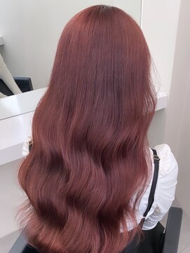 ベレーザ 渋谷(BELEZA) 10192ラベンダーパープルカシスレッド秋色透明感カラーロング