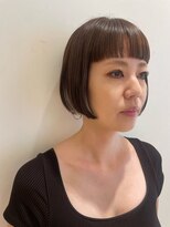 ノーブル 白金台店(Noble by PROGRESS) インナーカラー眉上バングボブ