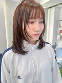 ◎レイヤーは似合わせカットが大切!メルティカラー