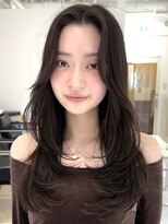 ヘアサロンラルガ 下曽根店(Hair salon Raruga) ハイライトカラーミルクティーベージュレイヤーカット