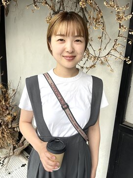 ディレクト(Direct) ショートボブハイライトレイヤーカットヘアセット髪質改善天文館