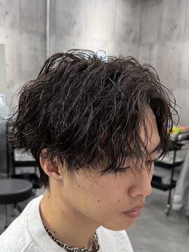 ビカムメンズヘアー 栄店(become men's hair) 縦落ちパーマ/ツイストスパイラルパーマ
