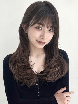 ザックラフィネ(ZACC raffine) オリーブベージュ/ミディアムレイヤー/ワンカールスタイリング