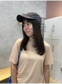 【能田花音】カジュアル女子に人気なフェイスレイヤー