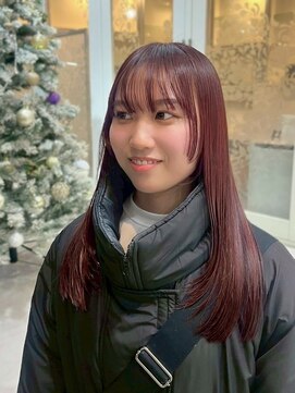 マッシュマシェラ(MASHU MACHELA) 東大阪/河内小阪駅/透明感カラー/レイヤーカット/顔周り/美髪