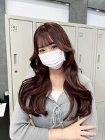 カルテット(Quartetto)&nbsp;イメチェン/レッドブラウン/フルバング/似合わせカット/八王子駅