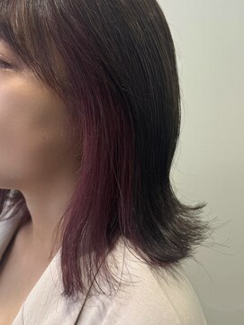 ヘアーアンドアート ルミナ(HAIR&ART LUMINA) 【KAHO】インナーチェリーピンク