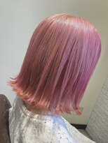 エイルヘアー トウカダイ(AYL hair toukadai)&nbsp;外はねボブ　ハイトーン/ブリーチカラー/ツヤ感