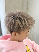 エデアンホンテン メンズサロン(EDEAN 本店 (旧:EDEAN 上通)) スパイキーショートスパイキーパーマ熊本メンズカット