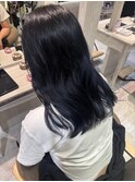 【女性専用サロンASTRANTIA栄】暗髪＊ブルーブラック