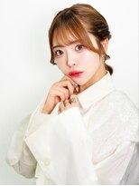 ステラ(Stella)&nbsp;銀座ヘアセット。宣材サロモ編。ポニー編み下ろしVOL2.0